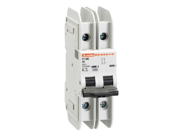 LOVATO ELECTRIC - DISJONCTEUR MODULAIRE magnetotermique 2P C50 240V 10kA UL489