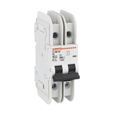 LOVATO ELECTRIC - DISJONCTEUR MODULAIRE magnetotermique 2 MOD 2P D8 480Y/277V 10kA UL489