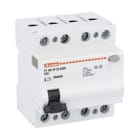 LOVATO ELECTRIC - Interrupteur différentiel, 4 modules, 4P - type A, 25A, 30mA