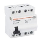 LOVATO ELECTRIC - Interrupteur différentiel, 4 modules, 4P - type AC, 25A, 300mA