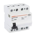 LOVATO ELECTRIC - Interrupteur différentiel, 4 modules, 4P - type AC, 63A, 30mA