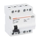 LOVATO ELECTRIC - Interrupteur différentiel, 4 modules, 4P - type AC, 63A, 300mA