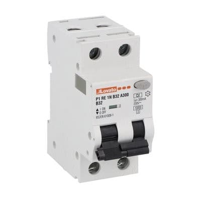 LOVATO ELECTRIC - RCBO 1P+N B 32A IDN 300MA 10KA