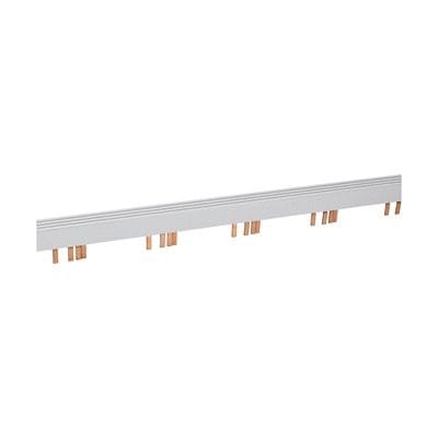 LOVATO ELECTRIC - Barres de connexion tripolaire 57 Mod 690V 63A(100A Point alimentation centrale)