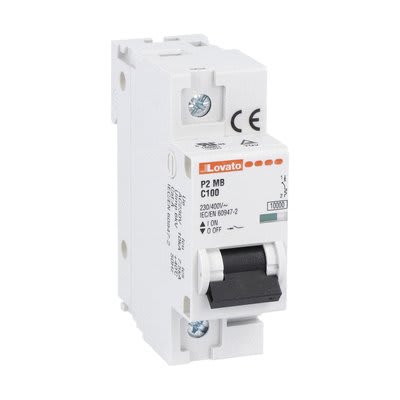 LOVATO ELECTRIC - DISJONCTEUR MODULAIRE magnetotermique 1P C 125A 10kA