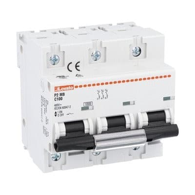 LOVATO ELECTRIC - DISJONCTEUR MODULAIRE magnetotermique 3P C 100A 10kA