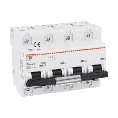 LOVATO ELECTRIC - DISJONCTEUR MODULAIRE magnetotermique 4P C 125A 10kA