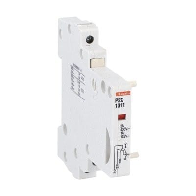 LOVATO ELECTRIC - Blocs additifs,disjoncteurs min magnetoterm. 80-125A,contact aux.SIGNAL. 1NO+1NC