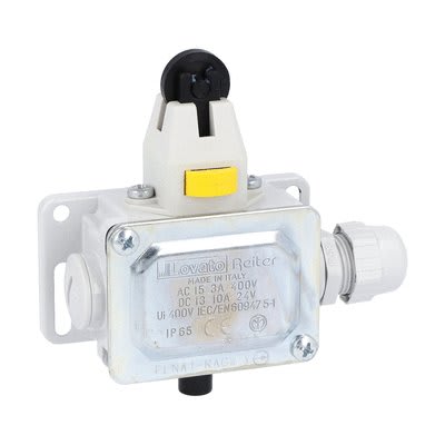 LOVATO ELECTRIC - Interrupt de pos PL IP65 à Galet, contact 1NC enclench. et déclench. manuels