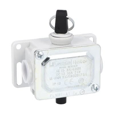 LOVATO ELECTRIC - Interrupt de pos PL IP40 à commande par câble, 10N contact 1NO+1NC sans réarmem.