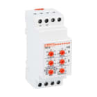 LOVATO ELECTRIC - Rel. de mesure/contrôle de fréq, mini et maxi, déclech retard 1L+3L, 380-415VAC