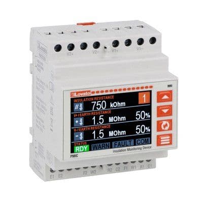 LOVATO ELECTRIC - IMD POUR DC EVCS 1000 V, 2 CANA., RS485