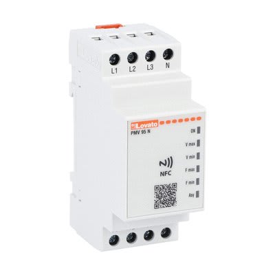 LOVATO ELECTRIC - Rel. de mes/contr de U, décle ret 3L+N, min/max U, abs/ord des L, 208-240VAC NFC