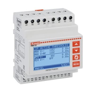 LOVATO ELECTRIC - Protection NA selon DE-AR-N 4105, 4110, 4120 et VDE V 0126-1-1 et prescriptio CH