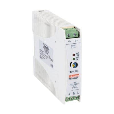 LOVATO ELECTRIC - Alimentation à découpage monophase, fixation sur DIN 100-240VAC/24VDC 5W