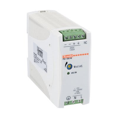 LOVATO ELECTRIC - Alimentation à découpage monophase, fixation sur DIN 100-240VAC/48VDC 30W