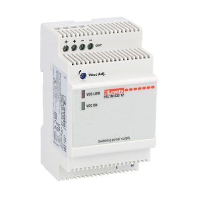 LOVATO ELECTRIC - Alimentation à découpage, vers. modulaire monophase 33W 100-240VAC/12VDC