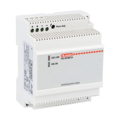 LOVATO ELECTRIC - Alimentation à découpage, vers. modulaire monophase 60W 100-240VAC/24VDC