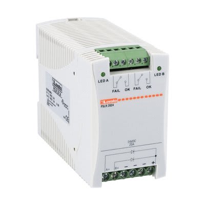 LOVATO ELECTRIC - Modules de redondance fixation sur DIN 24VDC 20A