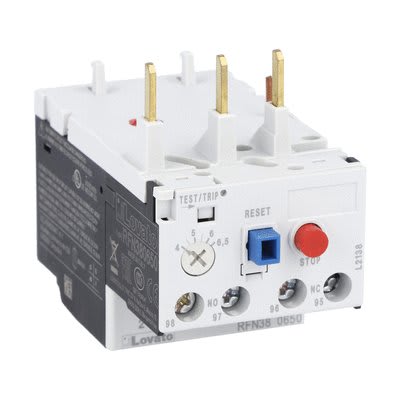 LOVATO ELECTRIC - Relais therm Man/Auto pour contacteurs BF09?BF38 4.0-6.5A