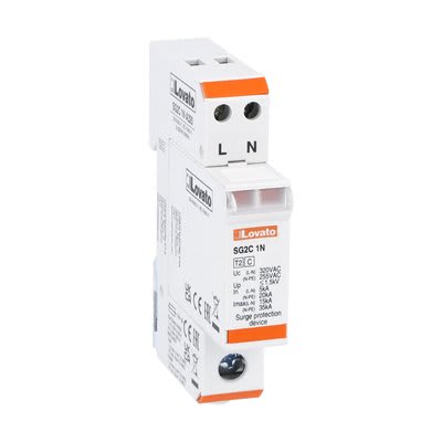 LOVATO ELECTRIC - Parafoudre type 2 1P+N 5kA