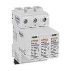 LOVATO ELECTRIC - Parafoudre type 1,2 + cartouches interchangeables xapplications PV, Un 1500VDC