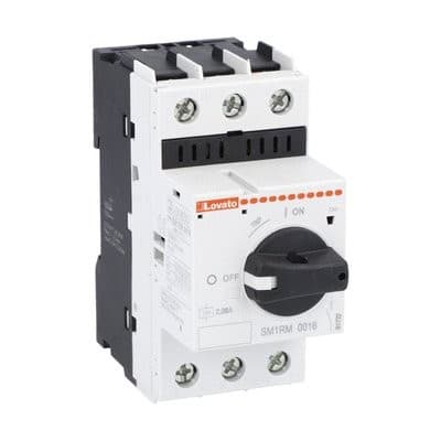 LOVATO ELECTRIC - Disjoncteur/démarreur de moteur magnétique seul SM1RM 0,25A