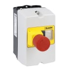 LOVATO ELECTRIC - Coffret en saillie IP65 pour SM1P? largeur 80mm, avec bouton d'arrêt urg.