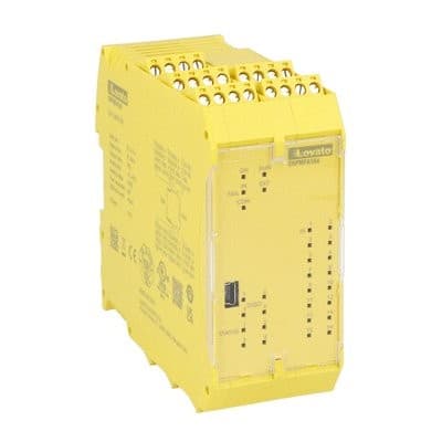 LOVATO ELECTRIC - Rel. de sécurité program. SRP, multifon., tension aux. 24VDC, jusqu'à CAT.4, Ple
