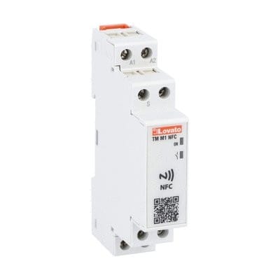 LOVATO ELECTRIC - Rel. temporisé multifon., multi-échelle, multi-tension. 1 sortie Rel. + tech NFC