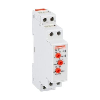 LOVATO ELECTRIC - Rel. de démarrage, multi-échelle, multi-tens, vers. mod, 24-48VDC, 24...240VAC