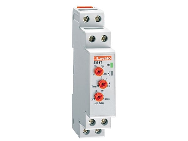 LOVATO ELECTRIC - Rel. temporisé de démarrage, multi-échelle, multi-tensi, vers. mod, 380...440VAC