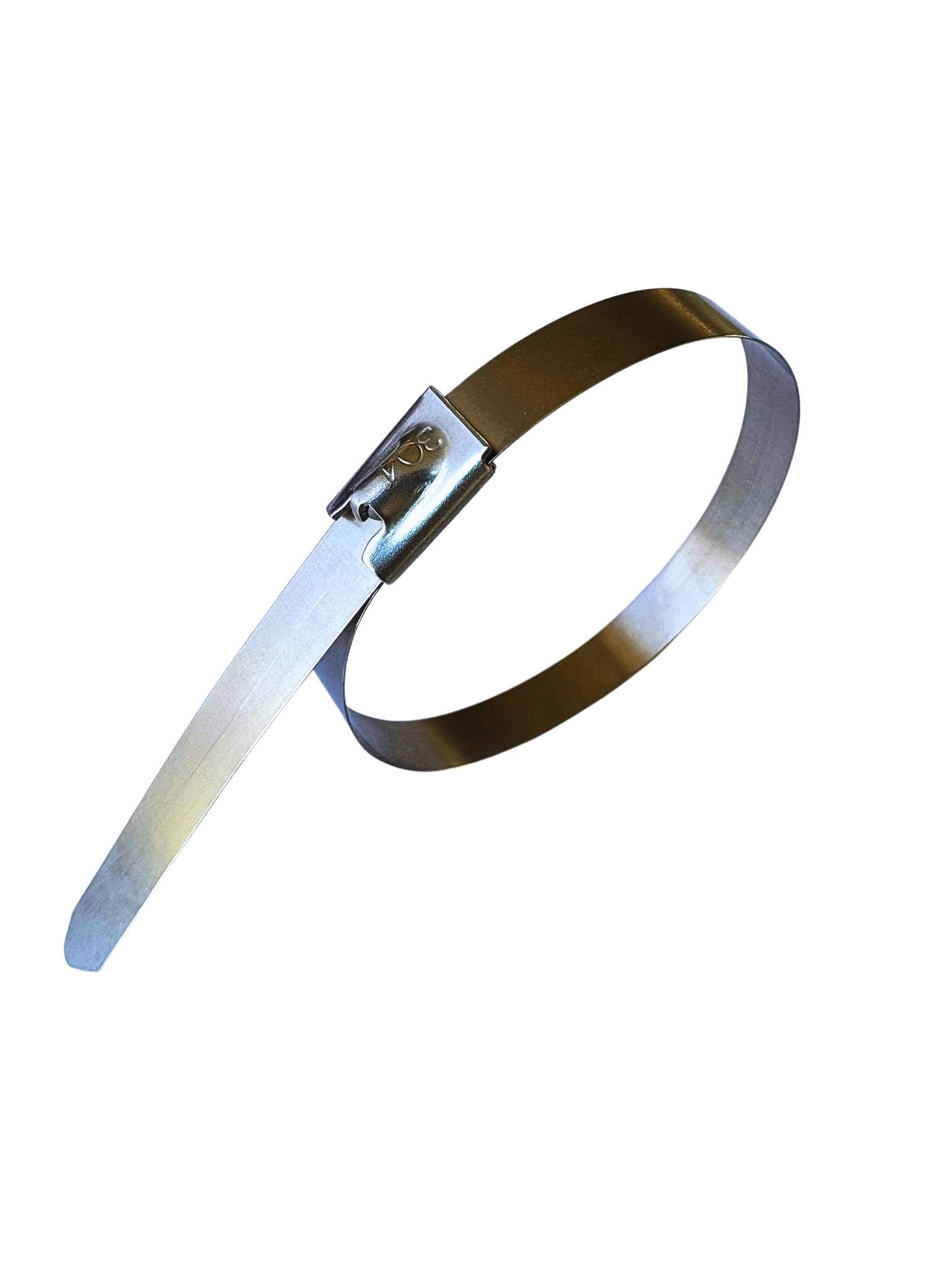 MECATRACTION - Collier inox à verrouillage par bille 4,5x200