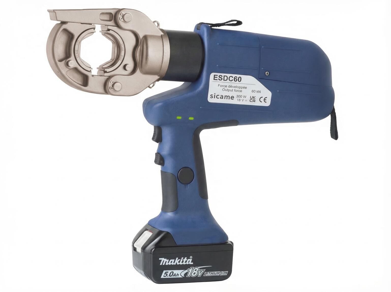 MECATRACTION - Presse électro-hydraulique Smart 60kN+2 batteries+chargeur+coffret métallique