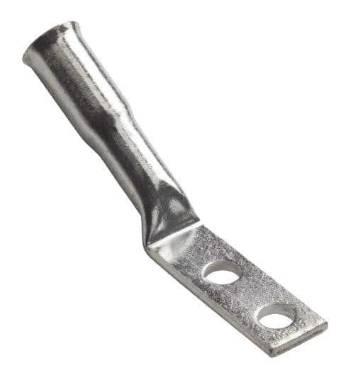 MECATRACTION - COSSE TUBULAIRE CUIVRE A DOUBLE BORNAGE EXPANSEE M10 ETAMEE COUDEE 27°INT