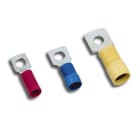 MECATRACTION - COSSE PREIS RENF RECTANGULAIRE JAUNE ETAMEE 2,6-6MM² M6 IEC 60352-2 UL94V0 125°