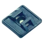 MECATRACTION - EMBASE ADHESIVE NOIRE A UNE DIRECTION POUR COLLIER 3,6 MM