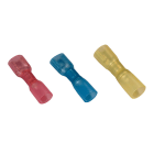 MECATRACTION - CLIP THERMO. ETANCHE TOUT ISOLE ROUGE 6,35x0,8 SECT.0,5 à 1