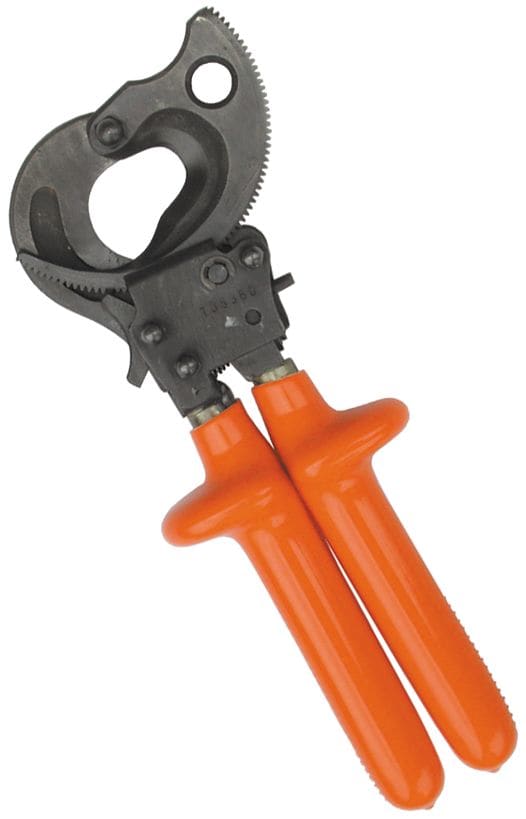 MECATRACTION - COUPE CABLE MECANIQUE MANUEL POUR CONDUCTEUR CUIVRE OU ALUMINIUM