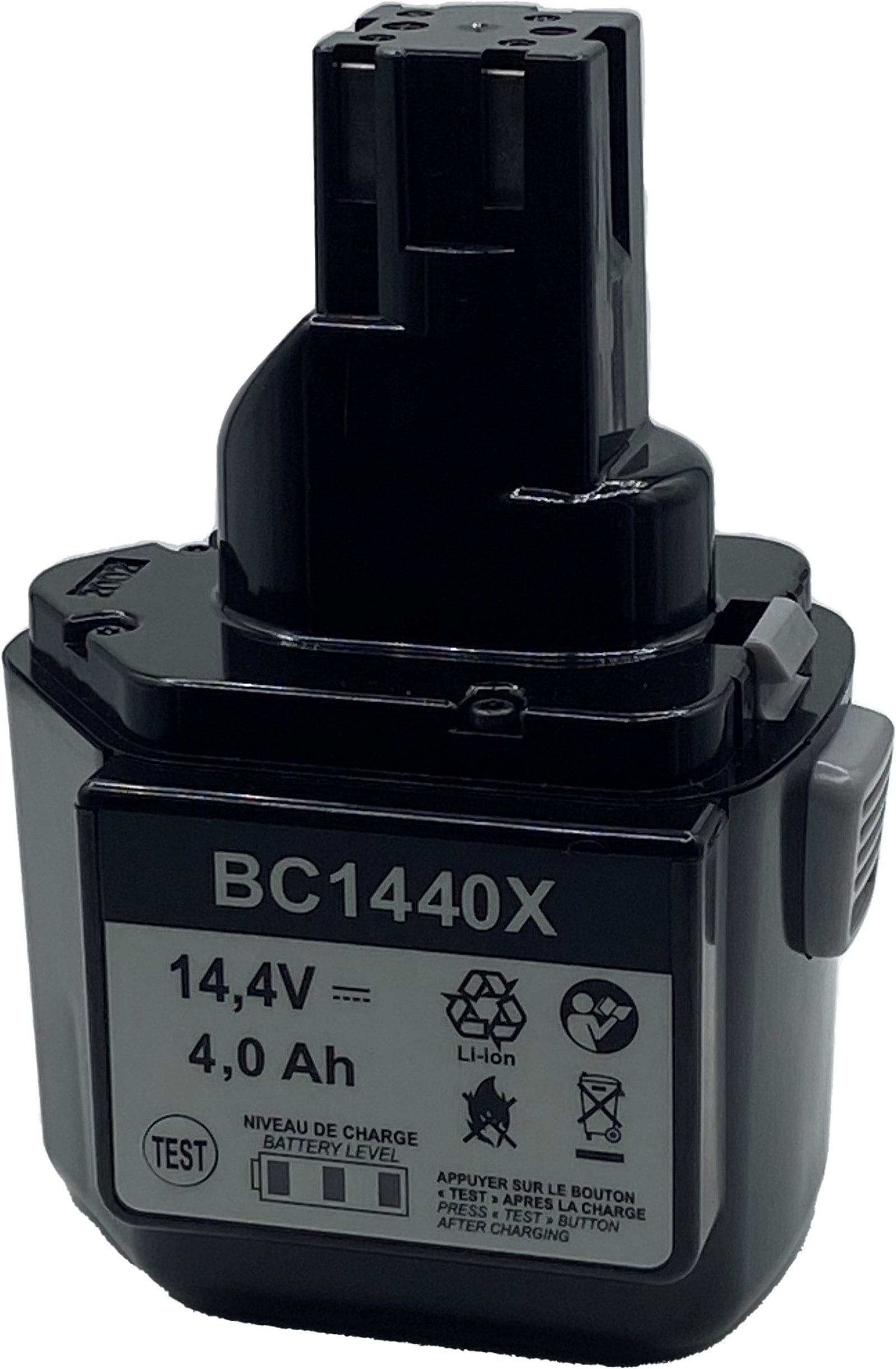 MECATRACTION - KIT: 1 Chargeur CL1431HC et 4 Batteries BC1440X 4AH
