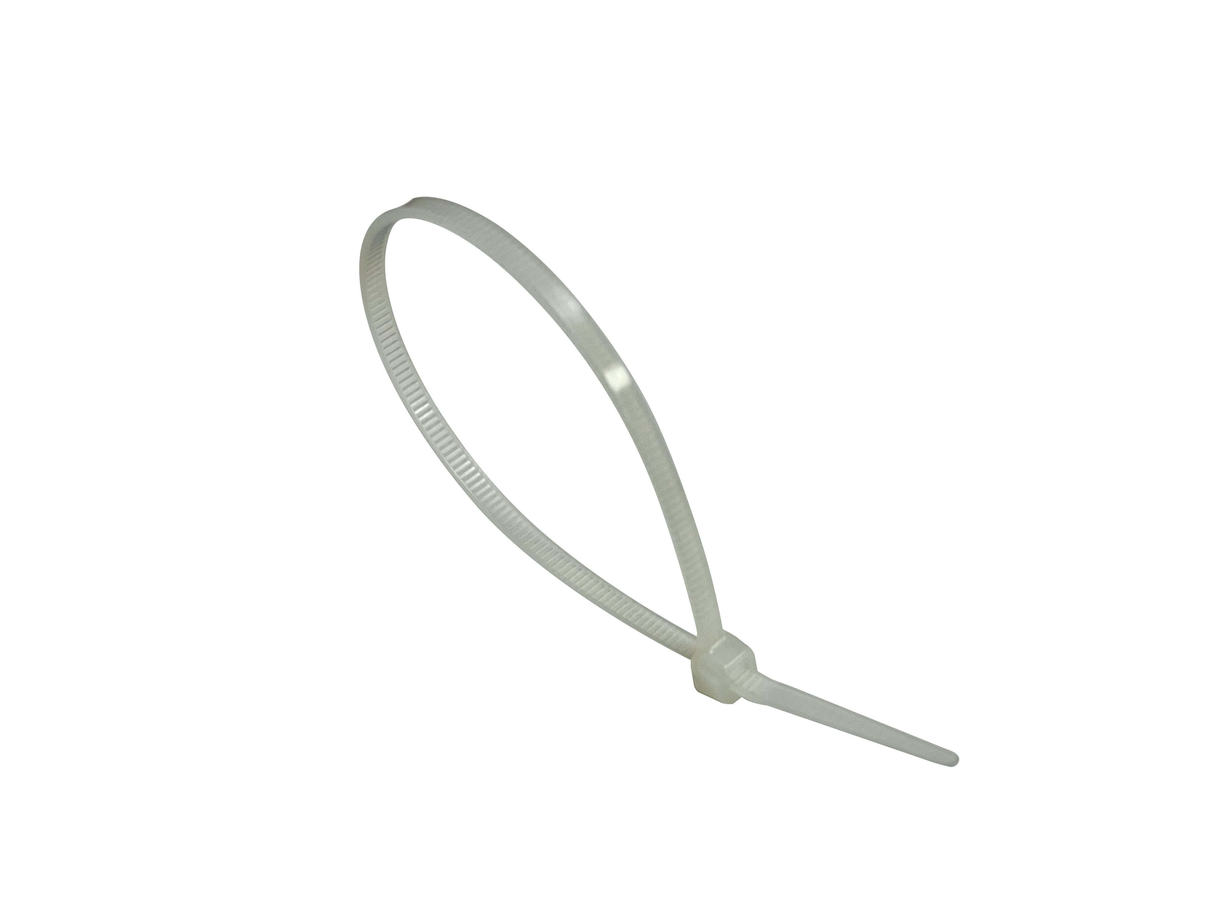 MECATRACTION - Colliers de serrage en PA 6.6, 1168x9 mm blanc