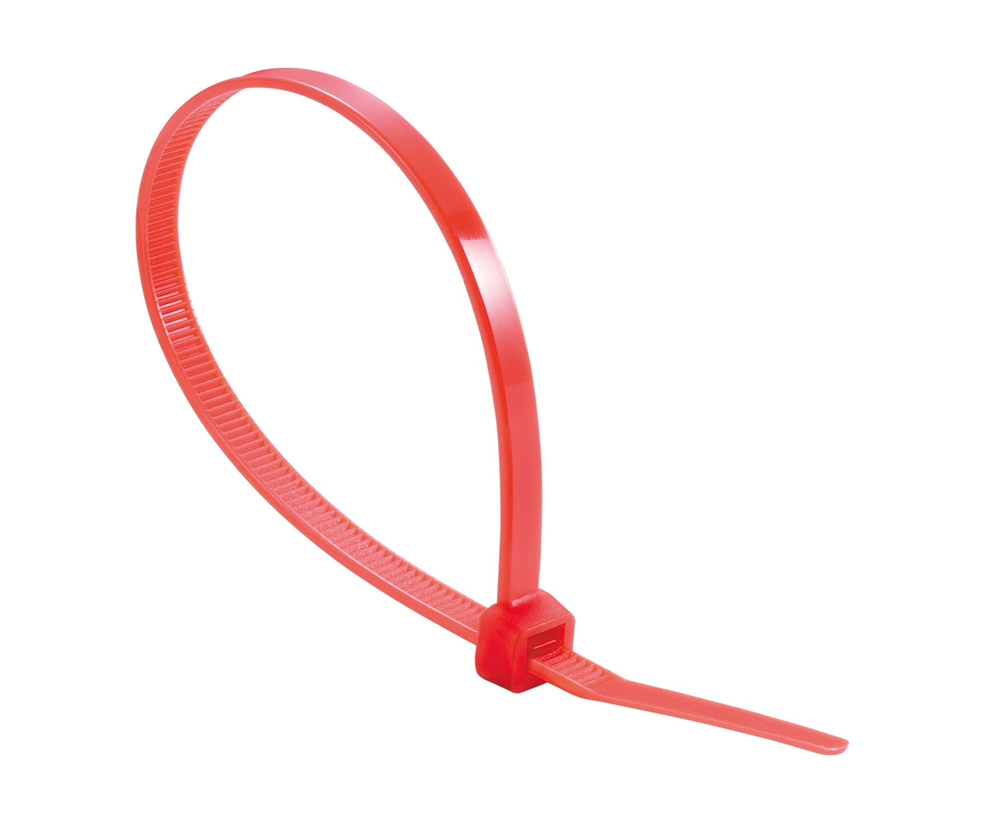 MECATRACTION - Colliers de serrage en PA 6.6, 100x2,5 mm Red