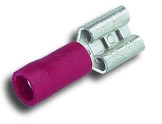 MECATRACTION - CLIPS PREISOLE RENF 6,35x0,8 0.5-1,5MM² UL UL94V0