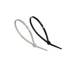 MECATRACTION - Colliers de serrage 762x9 mm blanc, utilisation intérieur