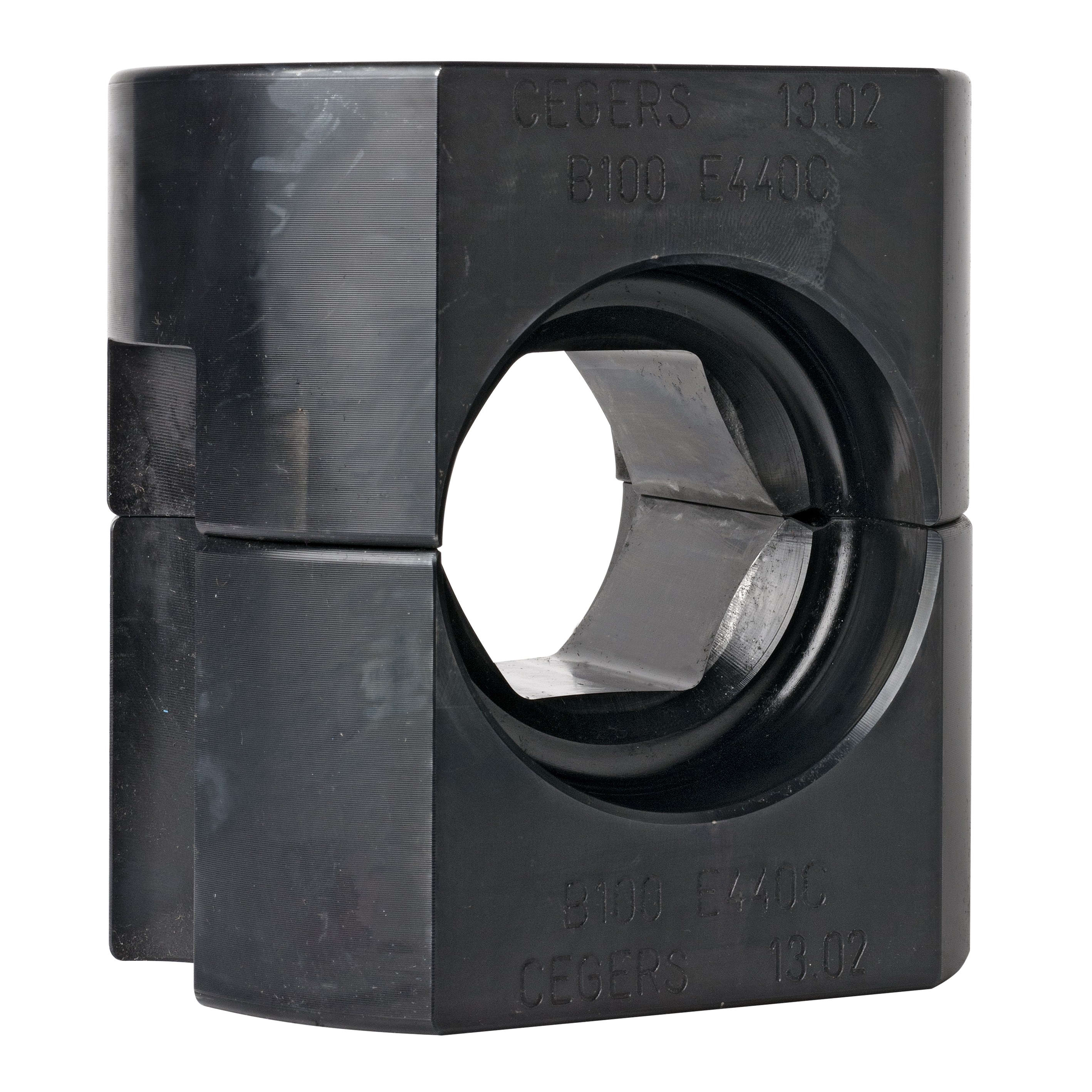 MECATRACTION - MATRICE HEXAGONALE ACIER E=27MM POUR PRESSE 1000KN