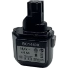 MECATRACTION - KIT: 1 Chargeur CL1431HC et 4 Batteries BC1440X 4AH