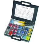 MECATRACTION - Coffret en plastique d'assortiment de cosses préisolées