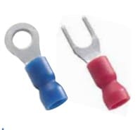 MECATRACTION - Cosse préisolée ronde bleue 1-2,5mm² M8 UL