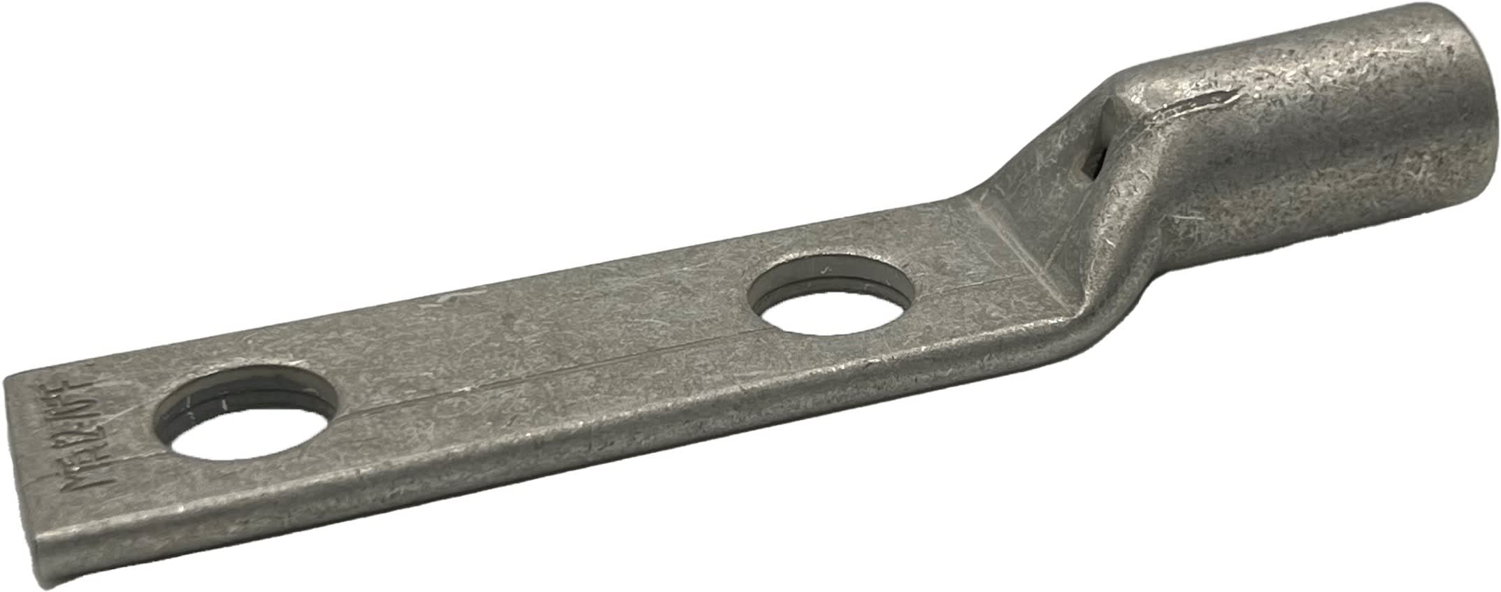 MECATRACTION - COSSE TUBULAIRE CUIVRE AVEC VISEE 150MM² M12 ENTRAXE 45MM VDE 57295