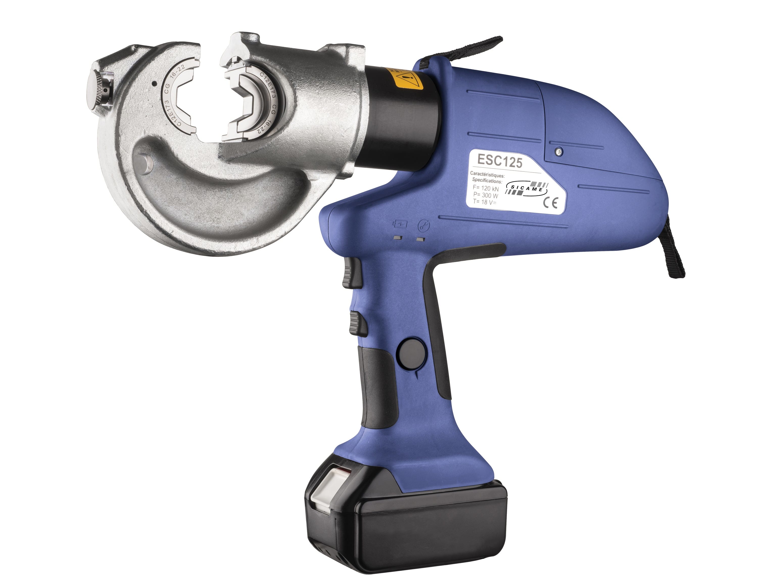 MECATRACTION - OUTIL DE SERTISSAGE ELECTRO-HYDRAULIQUE 120 kN